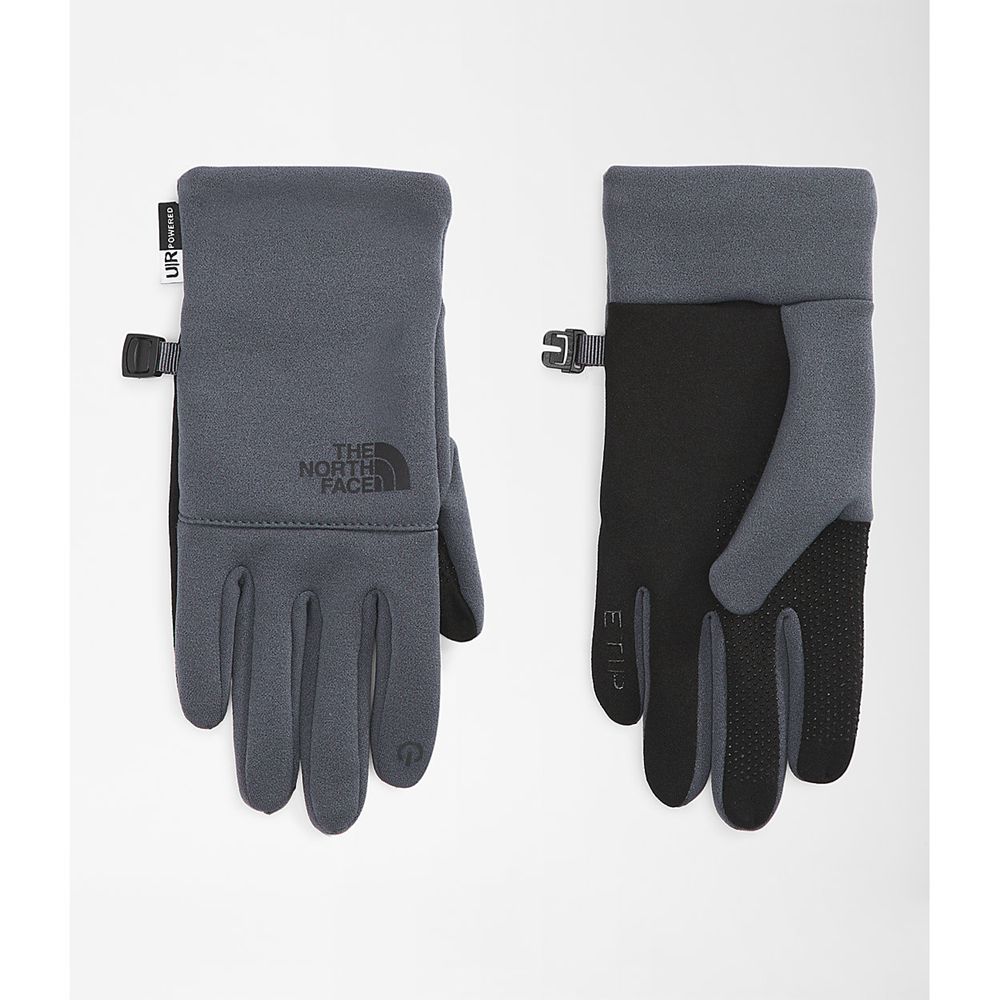 The North Face Gloves Youth Australia - The North Face Recycled Etip™ Grey (ZAB-694782)